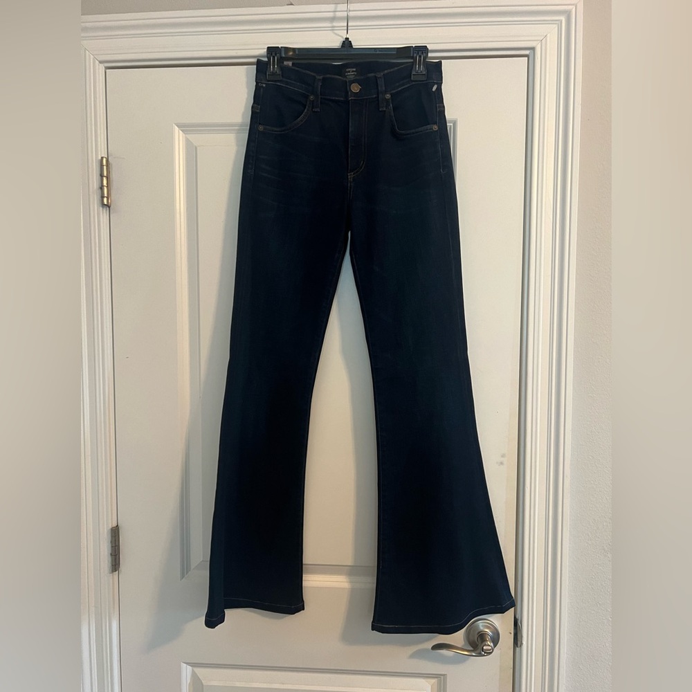 Citizens Of Humanity Chloe Mid Rise Super Flare Size 26